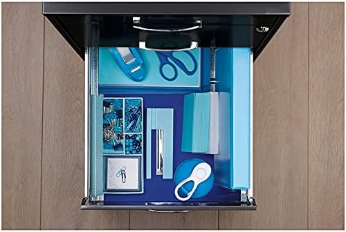 18 inch 3 Drawer Metal File Cabinet with Pencil Drawer Charcoal A3522