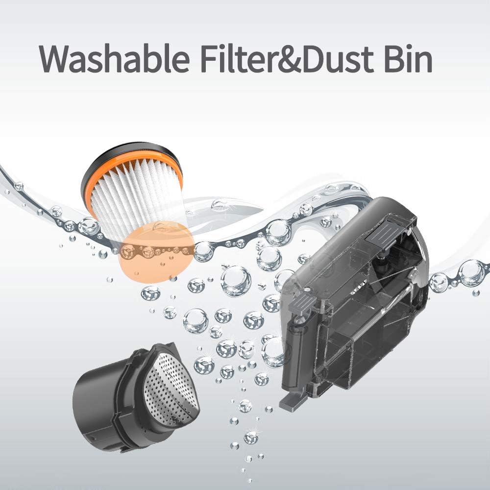 3-in-1 Handheld Vacuum with 12KPa Suction C8331