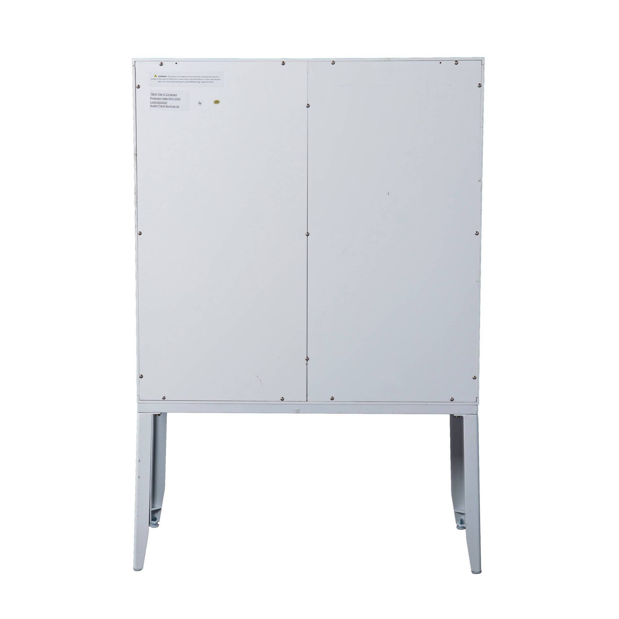 Double Door Storage Cabinet White I87710