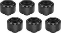 Black Compression Fitting (Pack of 6) Y990