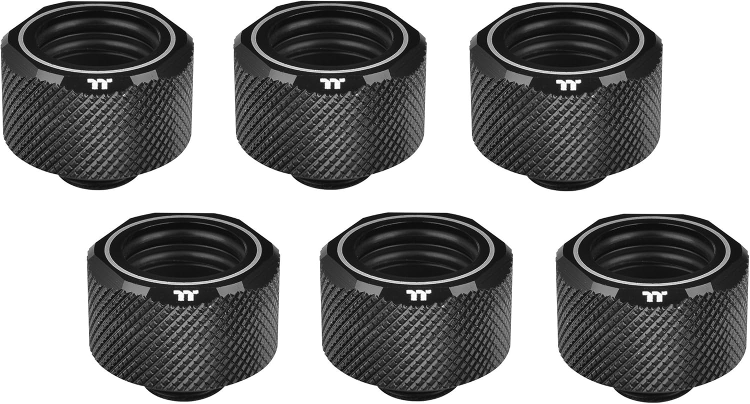 Black Compression Fitting (Pack of 6) Y990