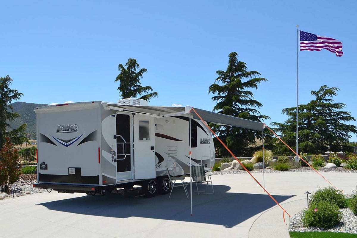 White RV Awning Stabilizer Kit F8973