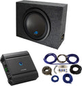 Dual 12" Car Audio Subwoofers Sub Box Enclosure Package S362119