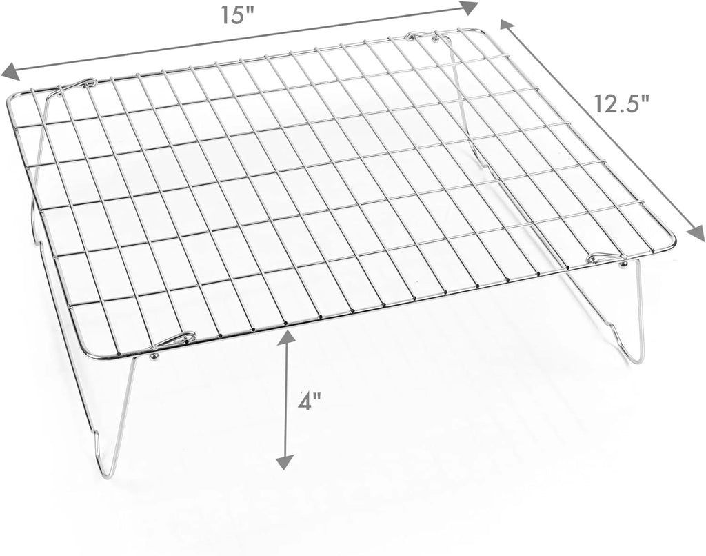 Stainless Steel Accessory Shelf With Folding Legs R344