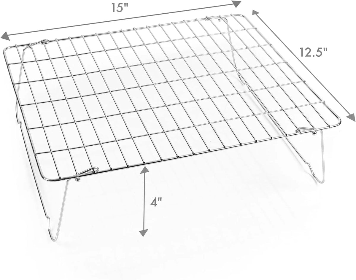 Stainless Steel Accessory Shelf With Folding Legs R344