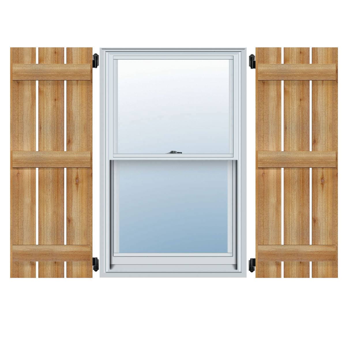Rough Sawn Board-n-Batten Shutters L104