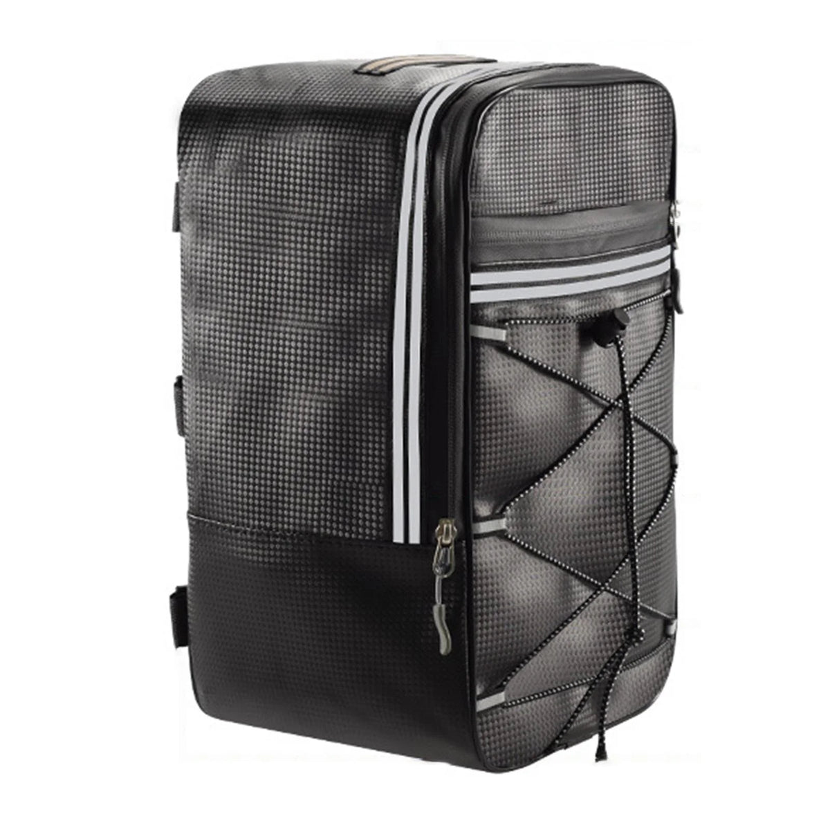 Rear Carrier Bag Trunk PU Leather Waterproof 15L Bike Pannier H340