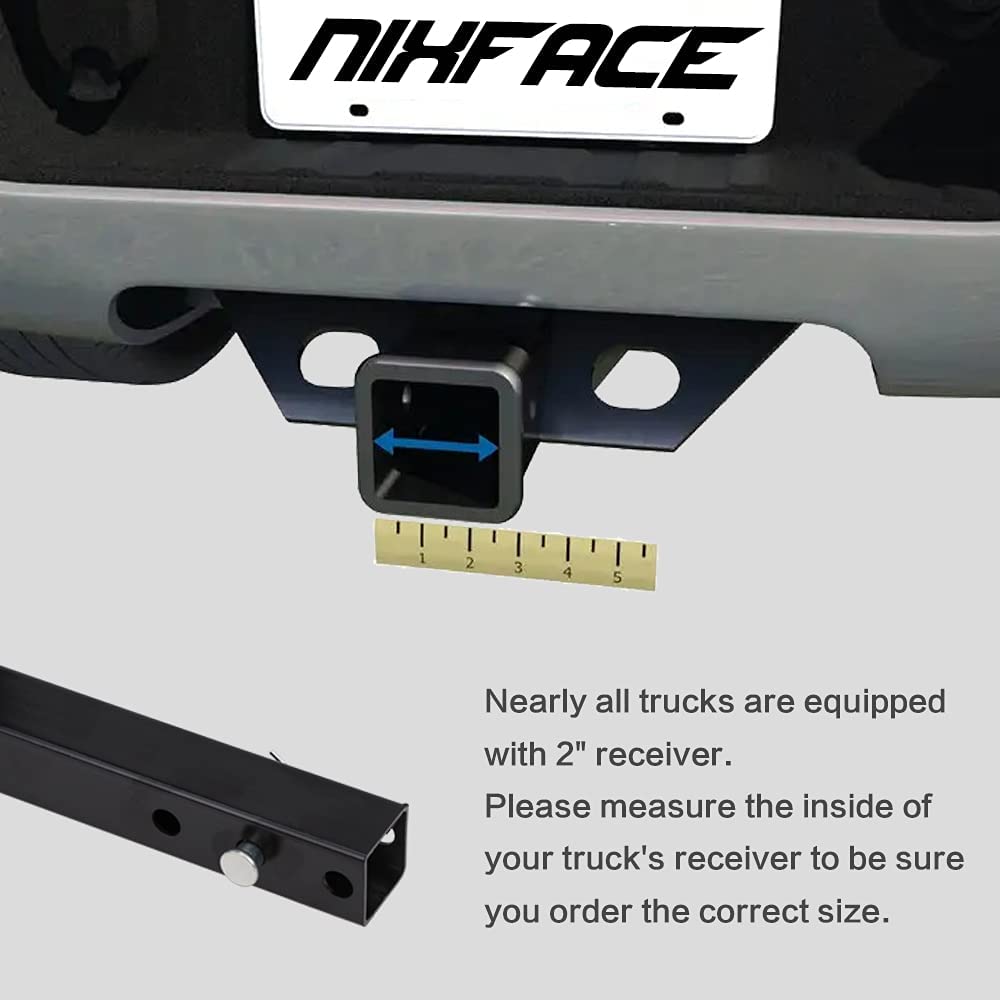 Hitch Mount Dual Flag Pole Holder for 2" Trailer Receiver S118700
