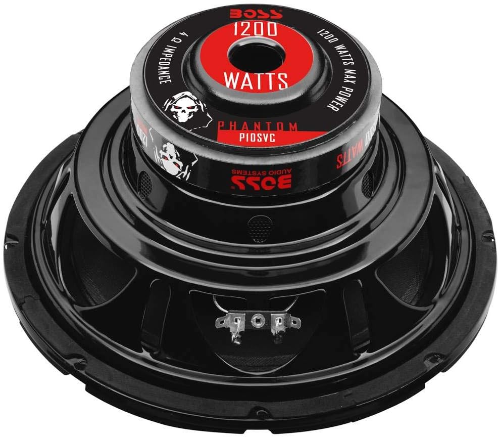 10-Inch Single Voice Coil 1200 Watt Max Subwoofer (2 Pack) L91063