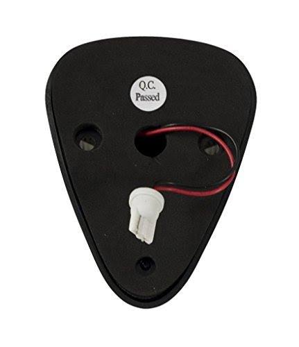 5-piece Smoked Lens White LED Cab Light Kit with Wiring Hardware R89601