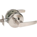 Satin Chrome Cylindrical Passage Lever Set T186