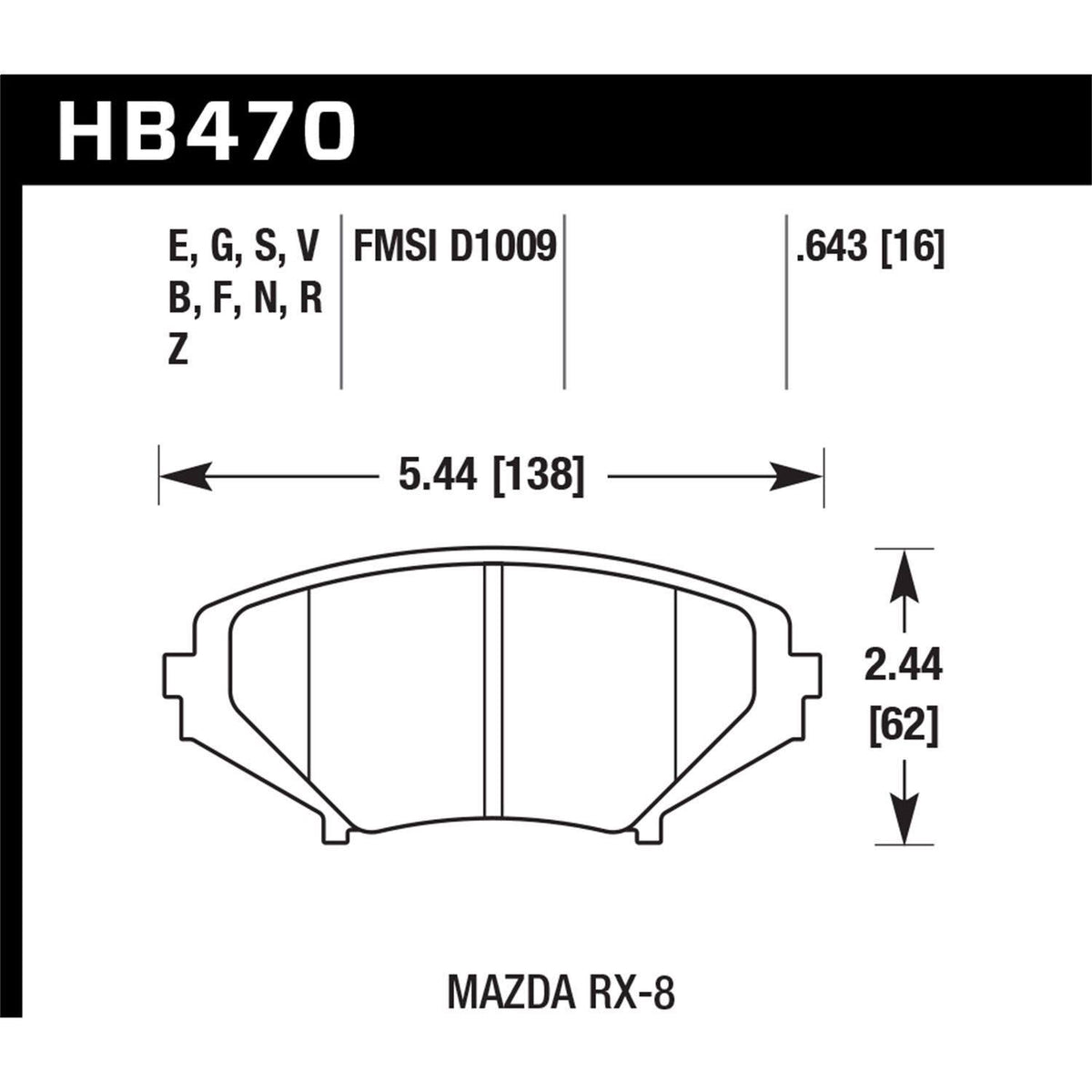Brake Pads X84211