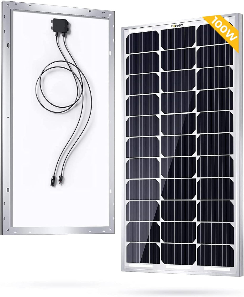 100 Watts Mono Solar Panel with 21.9% Half-Cut Cells T360855