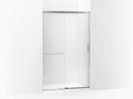 Tall Sliding Shower Door with Crystal Clear Glass B85456