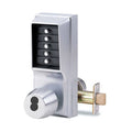 Satin Chrome 5-Button Combination Cipher Lock Q67127