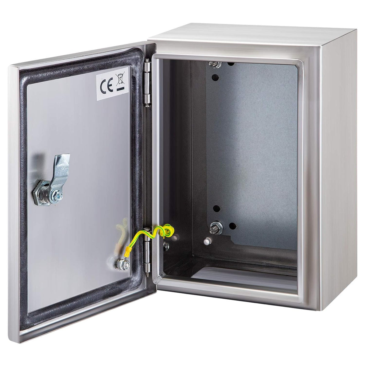 12 x 12 x 8'' NEMA 4X Steel Electrical Box with Mounting Plate C36797