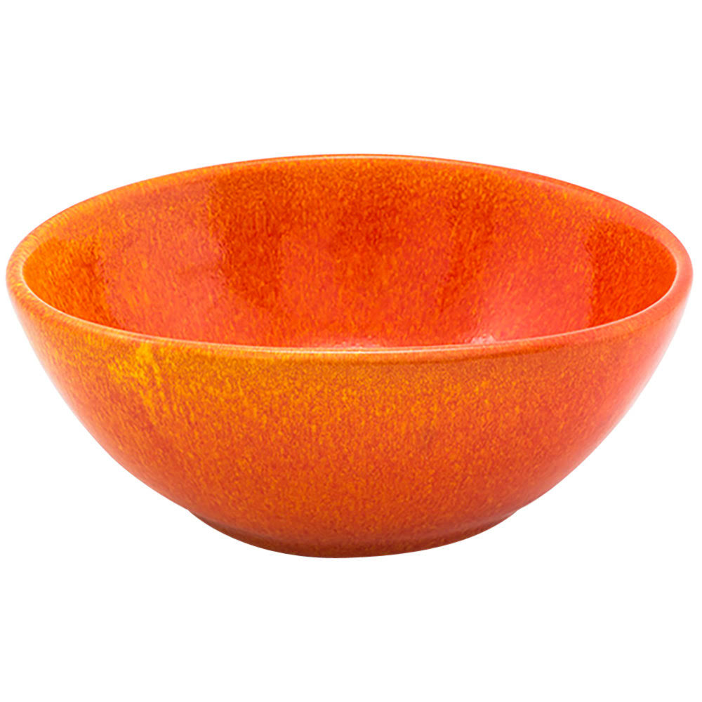 28 oz. Blood Orange Oval Porcelain Bowl M684