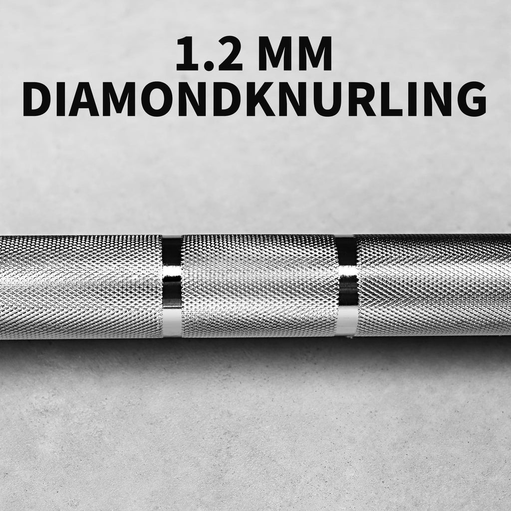 Chrome Barbell with Olympic Plates, 1000 lb. Capacity H31312