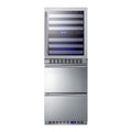 24 in. Dual-Zone Wine Cellar & 2-Drawer All-Freezer W928