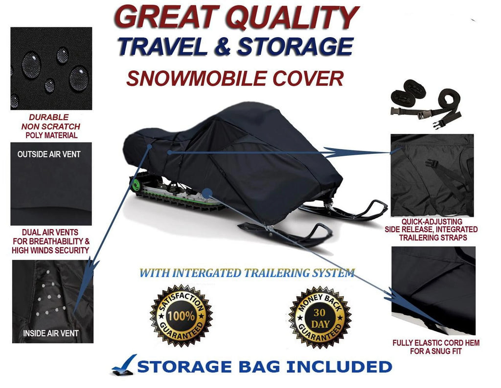 300D Snowmobile Travel and Storage Cover K949