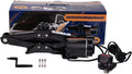 Electric Car Jack Kit 2 Ton 12V Portable Scissor Car Jack Lift Black M335