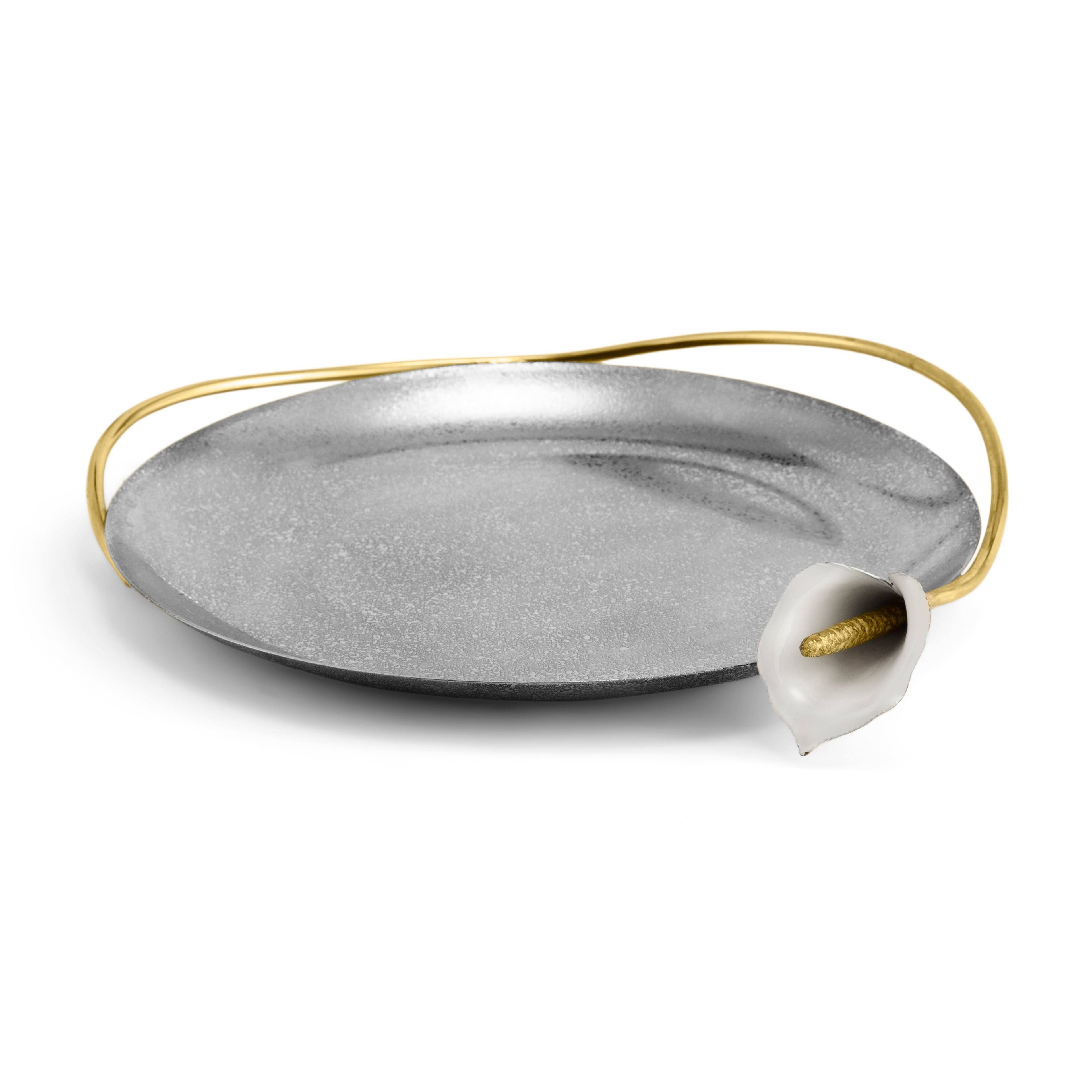 Calla Lily Round Plate J41843