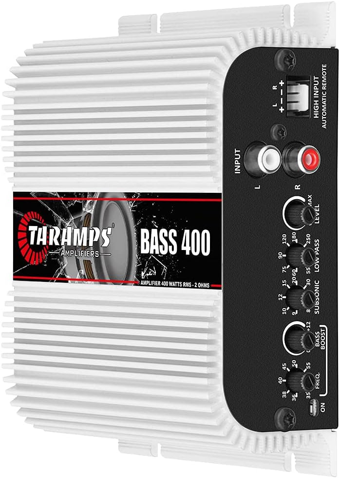 1 Channel 400 Watts Rms Car Audio Amplifier N808