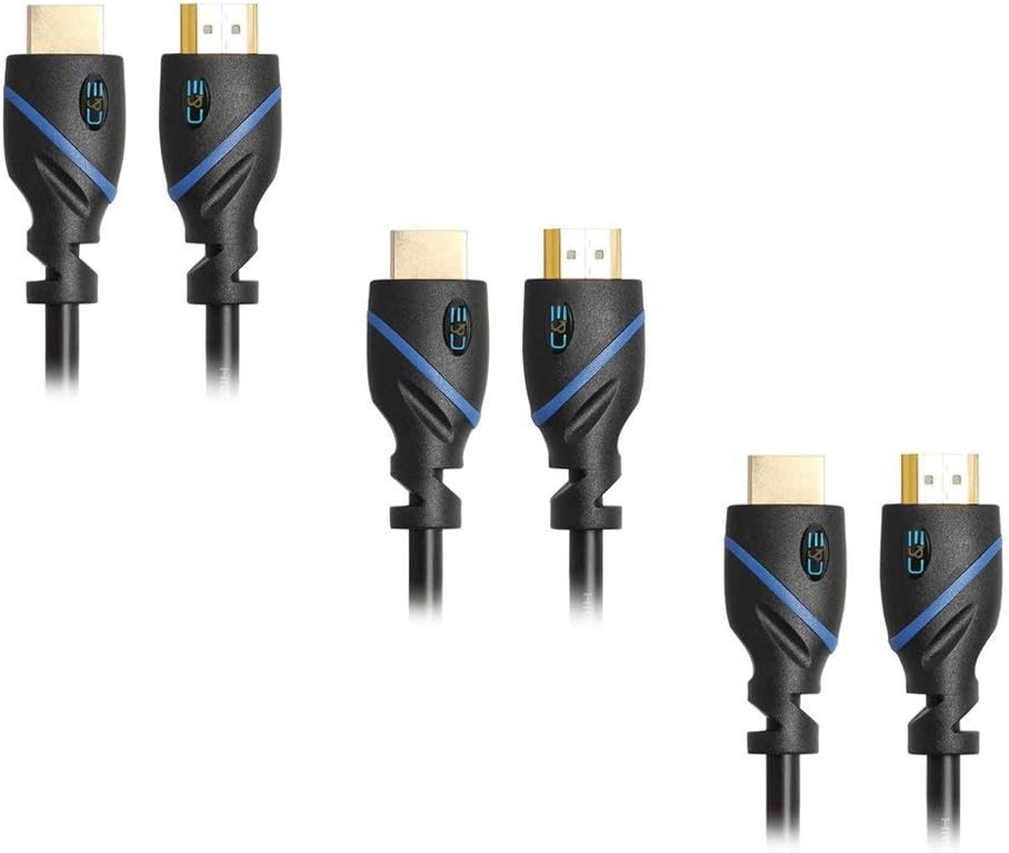 60ft High Speed HDMI Cable Male to Male with Ethernet Black B72921