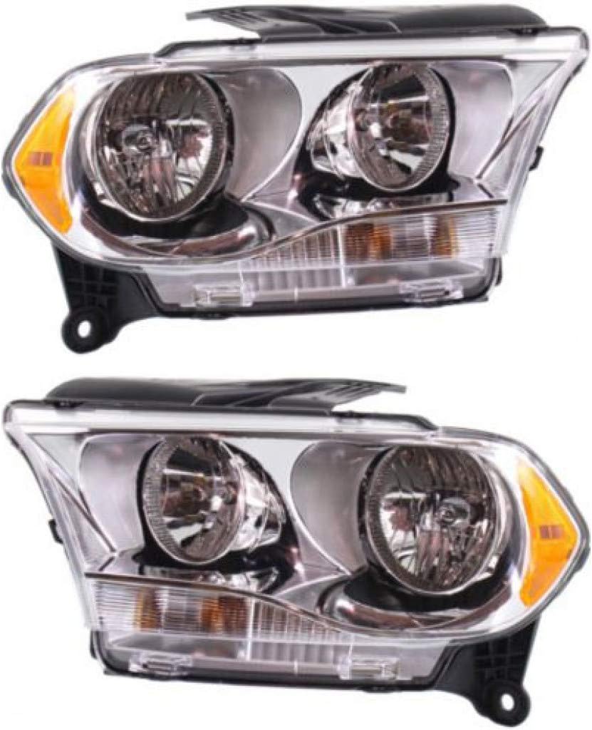 Chrome Passenger Side Headlight for Dodge Durango Truck U87172