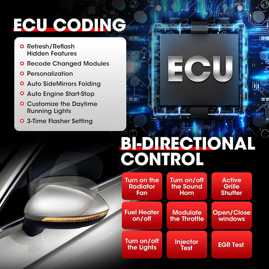 Bidirectional Scan Tool with ECU Coding M287886