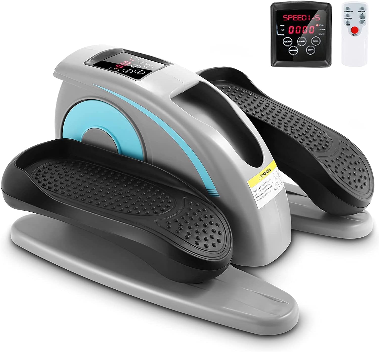 Under Desk Electric Mini Elliptical Machine with Remote Control X952921