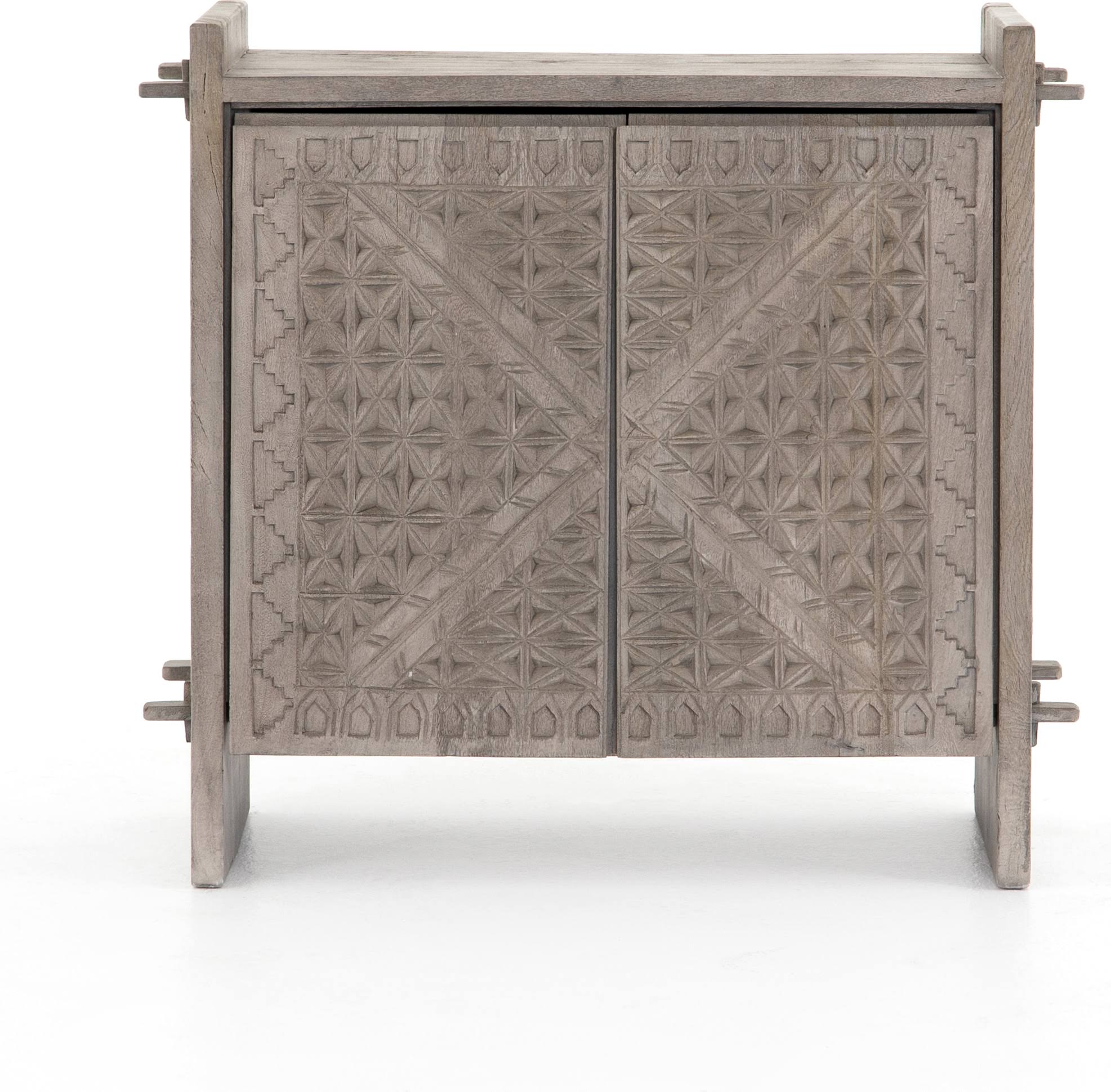 Aged Grey Small Sideboard P282