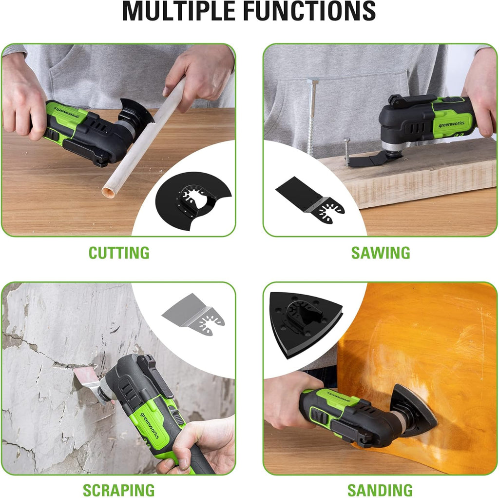 24V Cordless Multi-Tool Pack of 2 R243