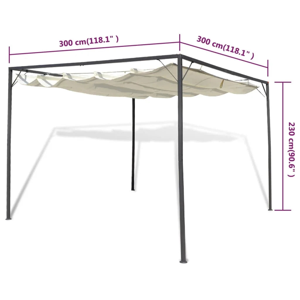 Retractable Roof Gazebo M250