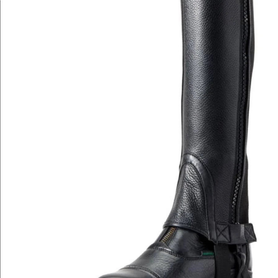 Black Half Chaps V26753