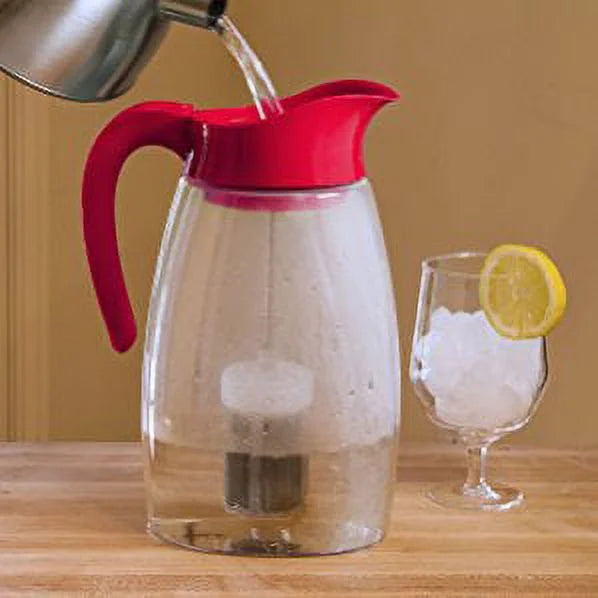 Red 2.9 Qt. Beverage System with Fruit Infusion Core, Tea Infusion Core, and Chill Core T65936