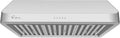30 in. 500 CFM Ducted Under Cabinet Range Hood with Push Button Controls in Stainless Steel N582