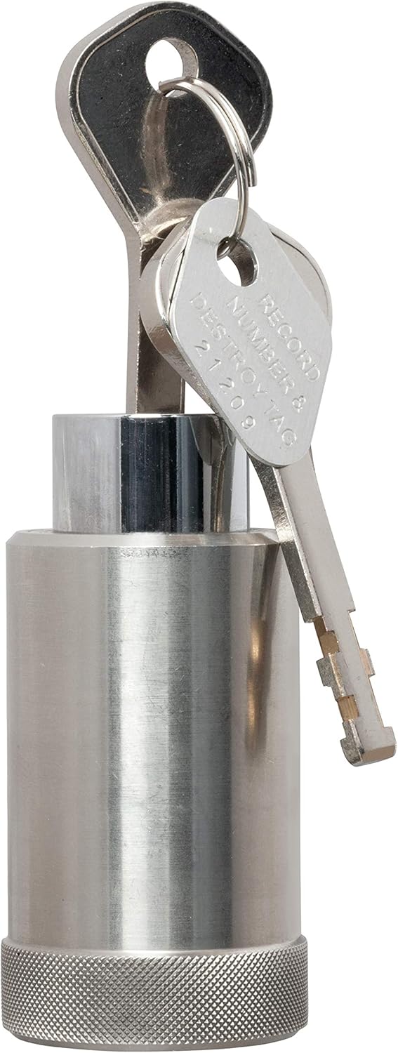 Titanium Bicycle U Lock with Mounting Clip, 2 Keys P6133