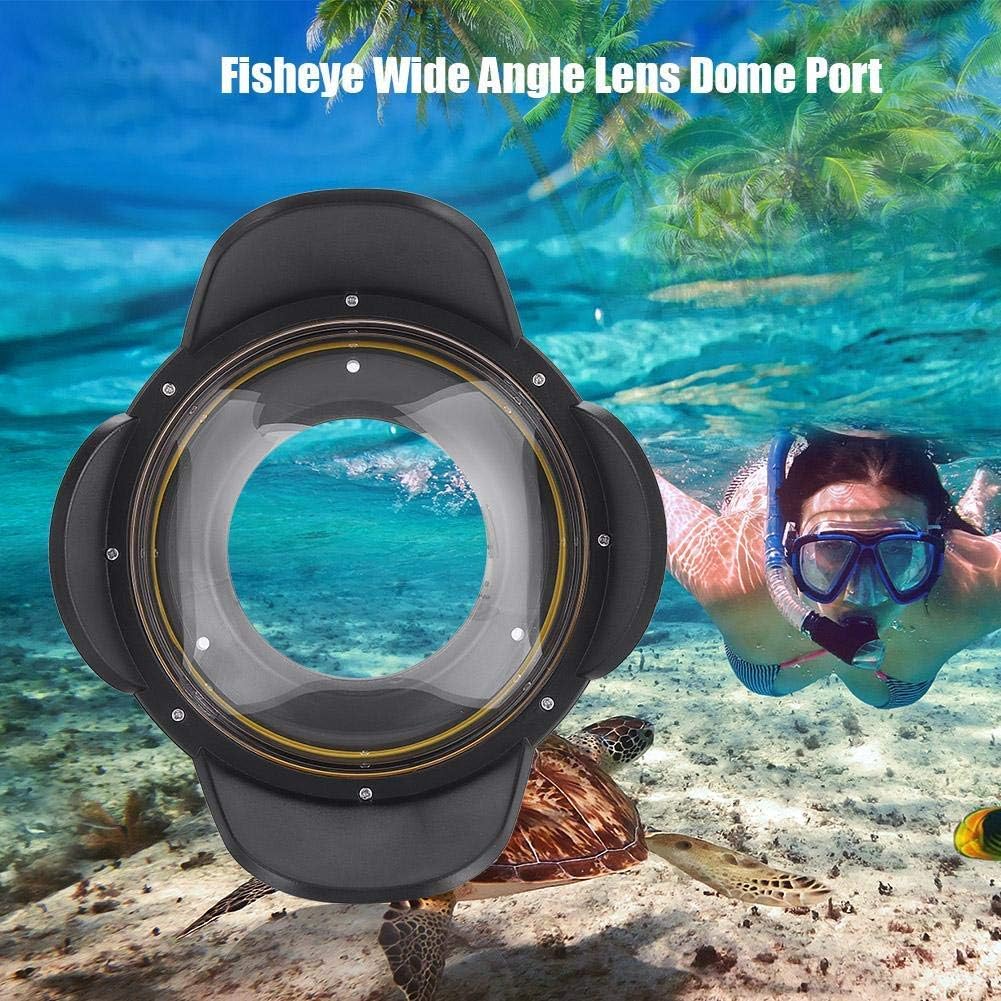67mm Fisheye Wide Angle Lens Underwater Camera Housing Case H405