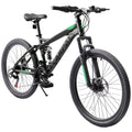 24 inch 21 Speeds High-Carbon Steel Frame Mountain Bike J80728
