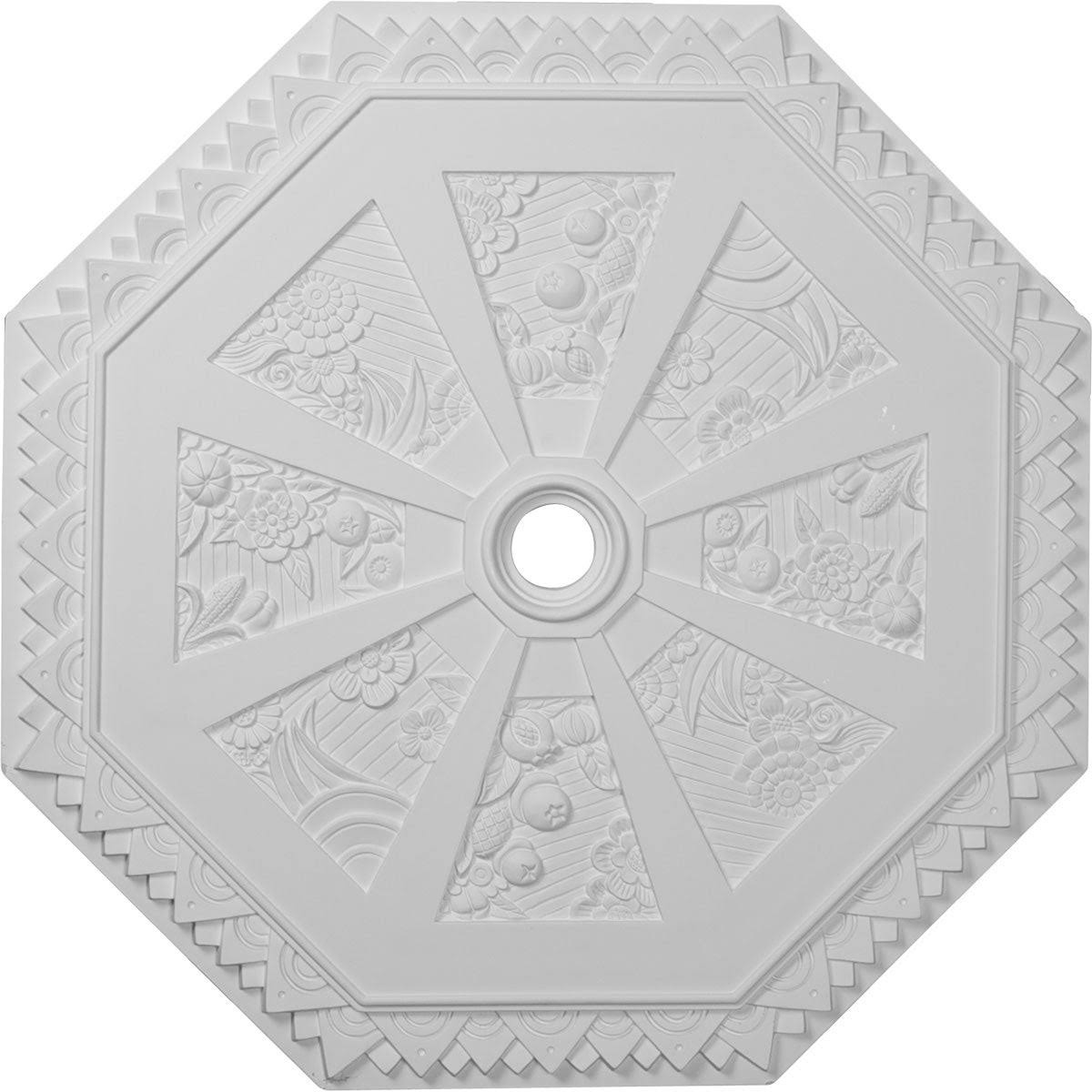 Octagonal Ceiling Medallion X108