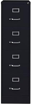25 Deep 4 Drawer Letter File Cabinet in Putty D775