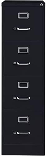 25 Deep 4 Drawer Letter File Cabinet in Putty D775