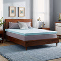 Gel Memory Foam Mattress Topper Queen 4 inch Z56116