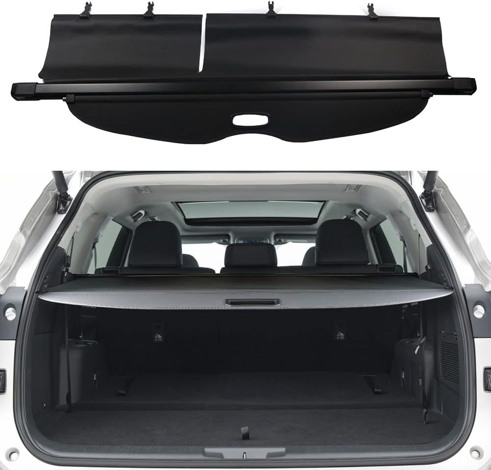 Black Retractable Trunk Shade F3314