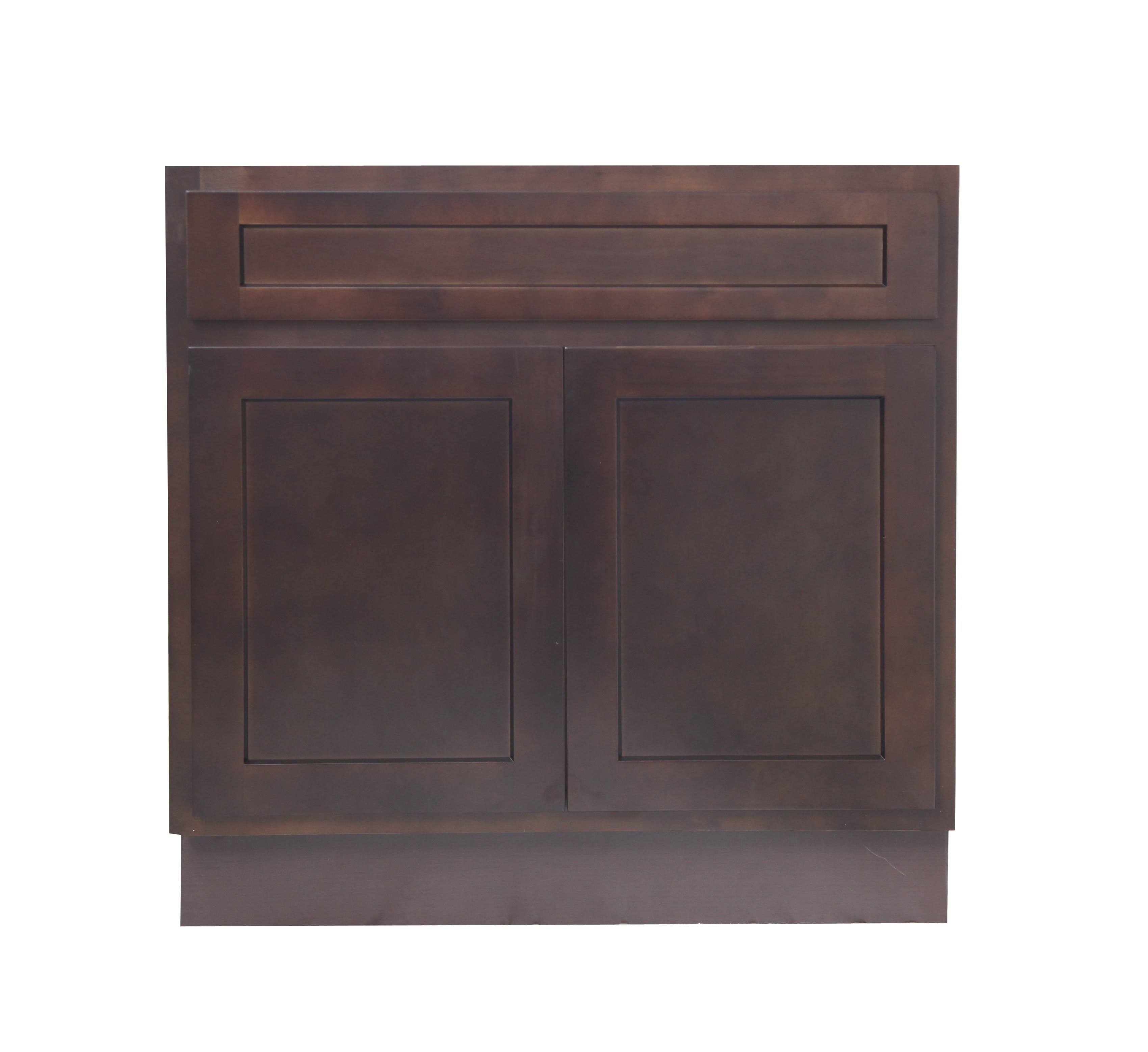 Brown Vanity Cabinet L134