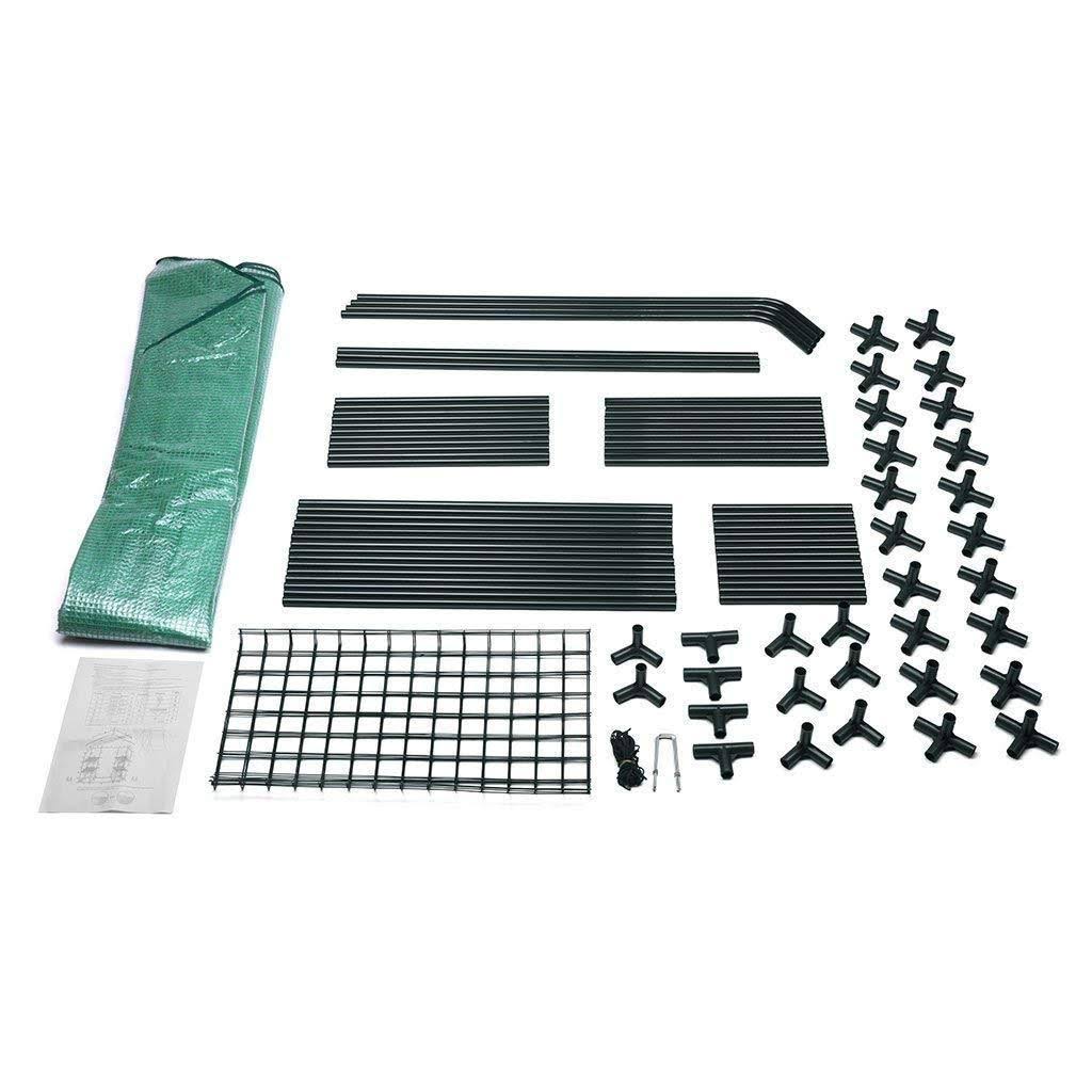 Portable Walk-In Greenhouse with Cover C789752