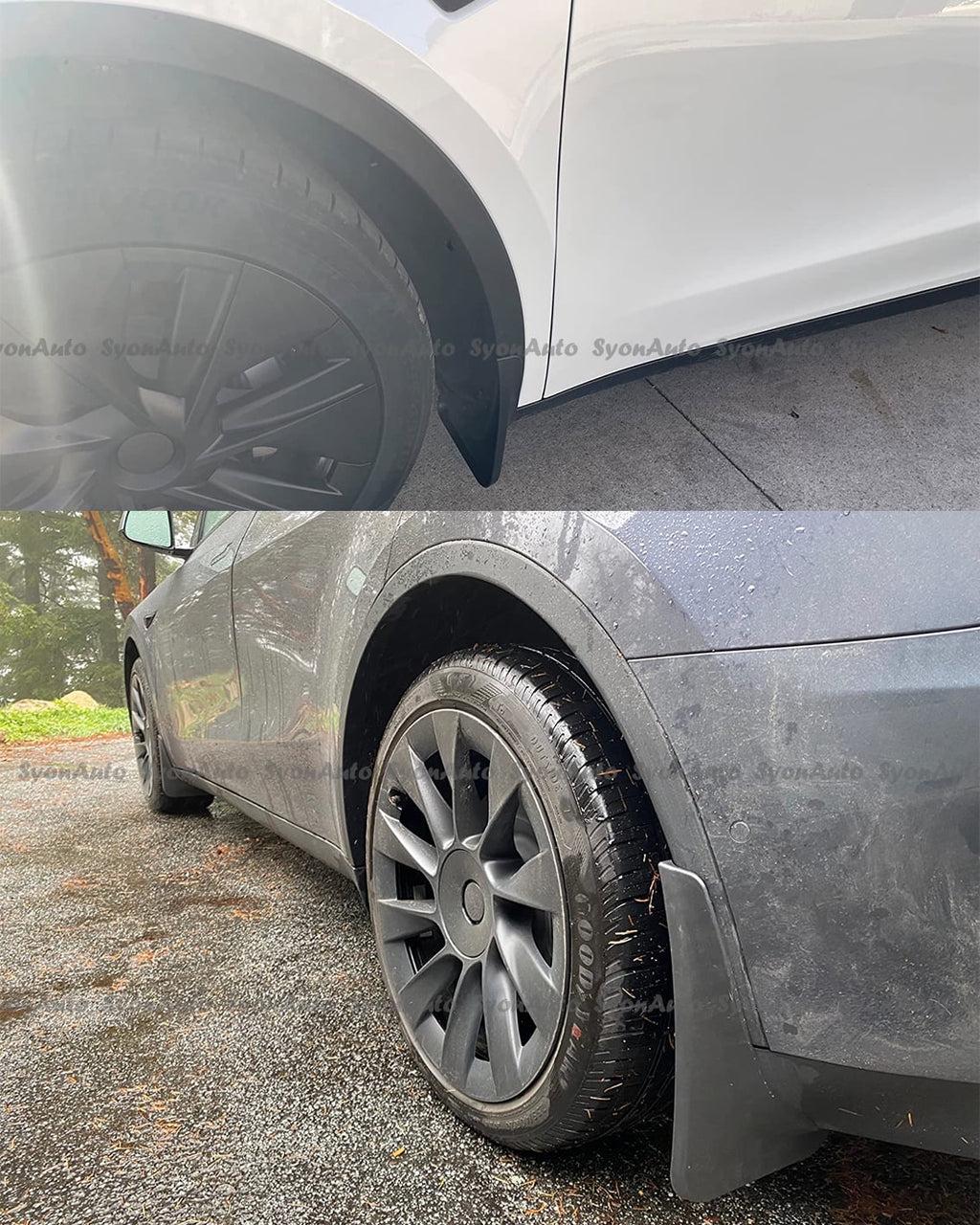 4 Pcs Mud Flap Splash Guards Set M6494