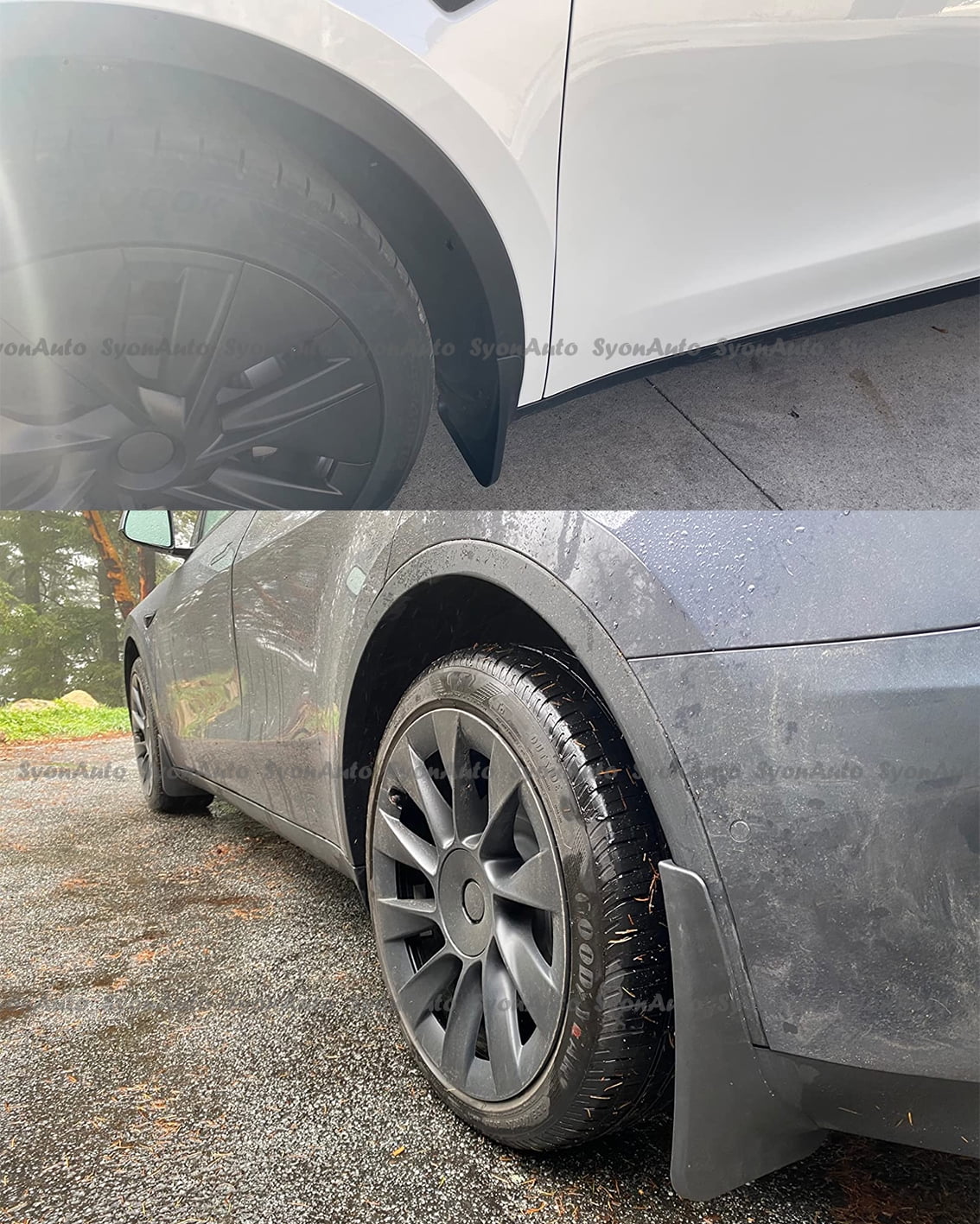 4 Pcs Mud Flap Splash Guards Set M6494