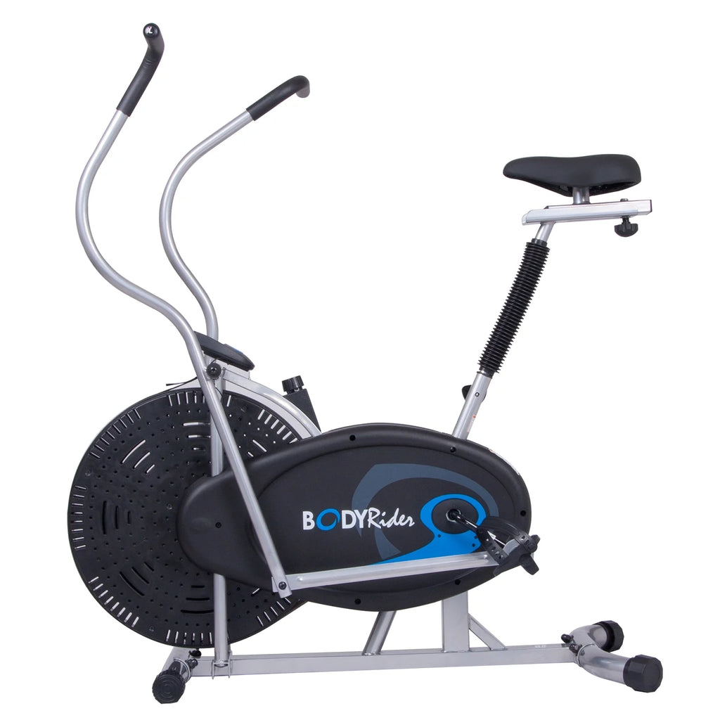 Upright Fan Bike with Gel Seat and Looped Pedals L47354